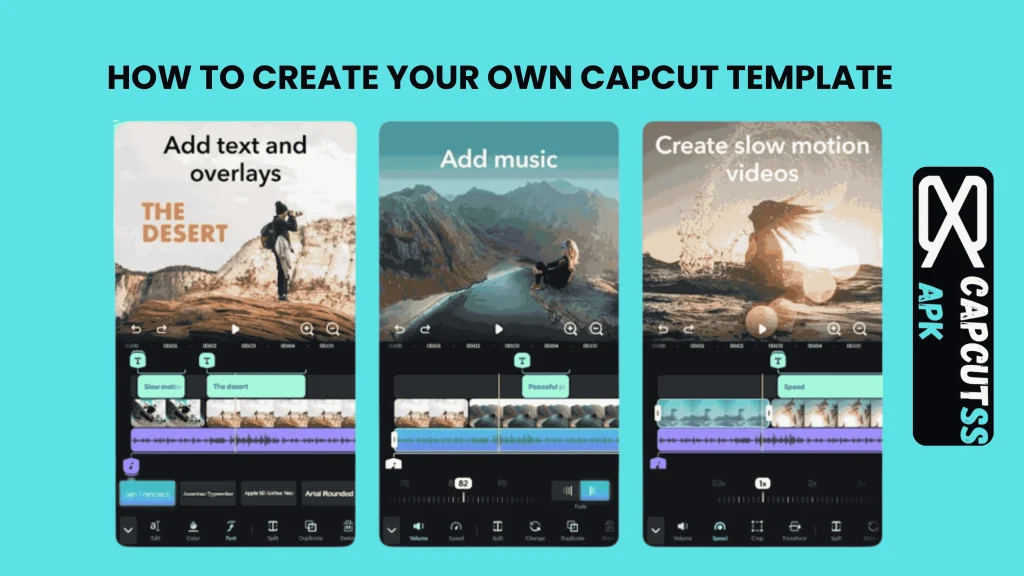 how to create your own capcut templates